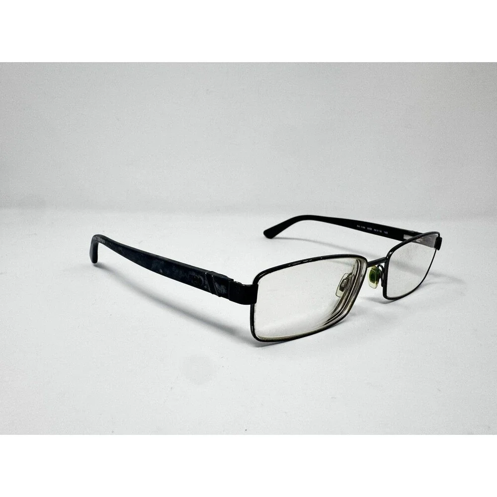 Ralph Lauren PH1144 9050 Black Rectangle Eyeglass Frames 54-16-145